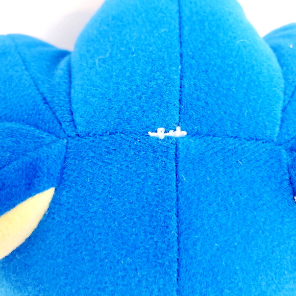 Sonic The Hedgehog Sega Plush Boy's 12" Blue Stuffed Animal Toy Factory Gaming - Picture 2 of 8